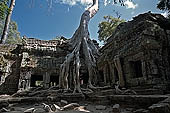 Ta Prohm temple - the imposing eastern gopura of the fourth enclosure 